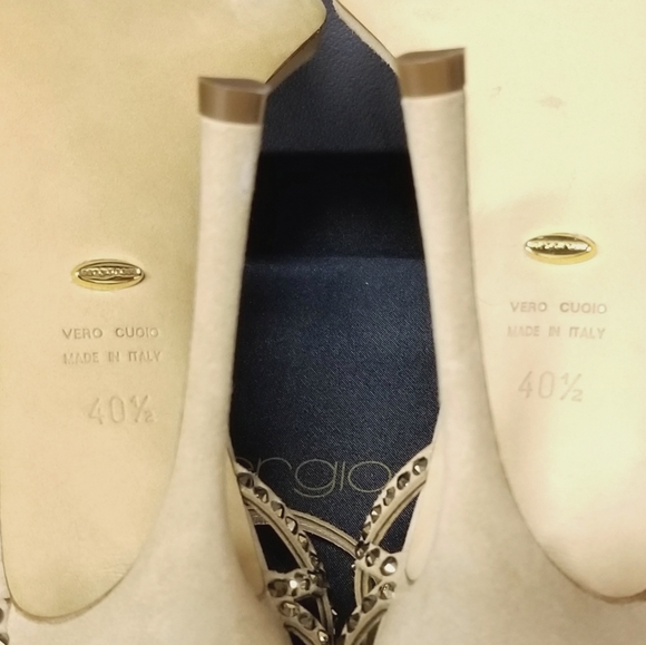 🆕️ Sergio Rossi Puzzle Crisscross-strap heels - Picture 7 of 7